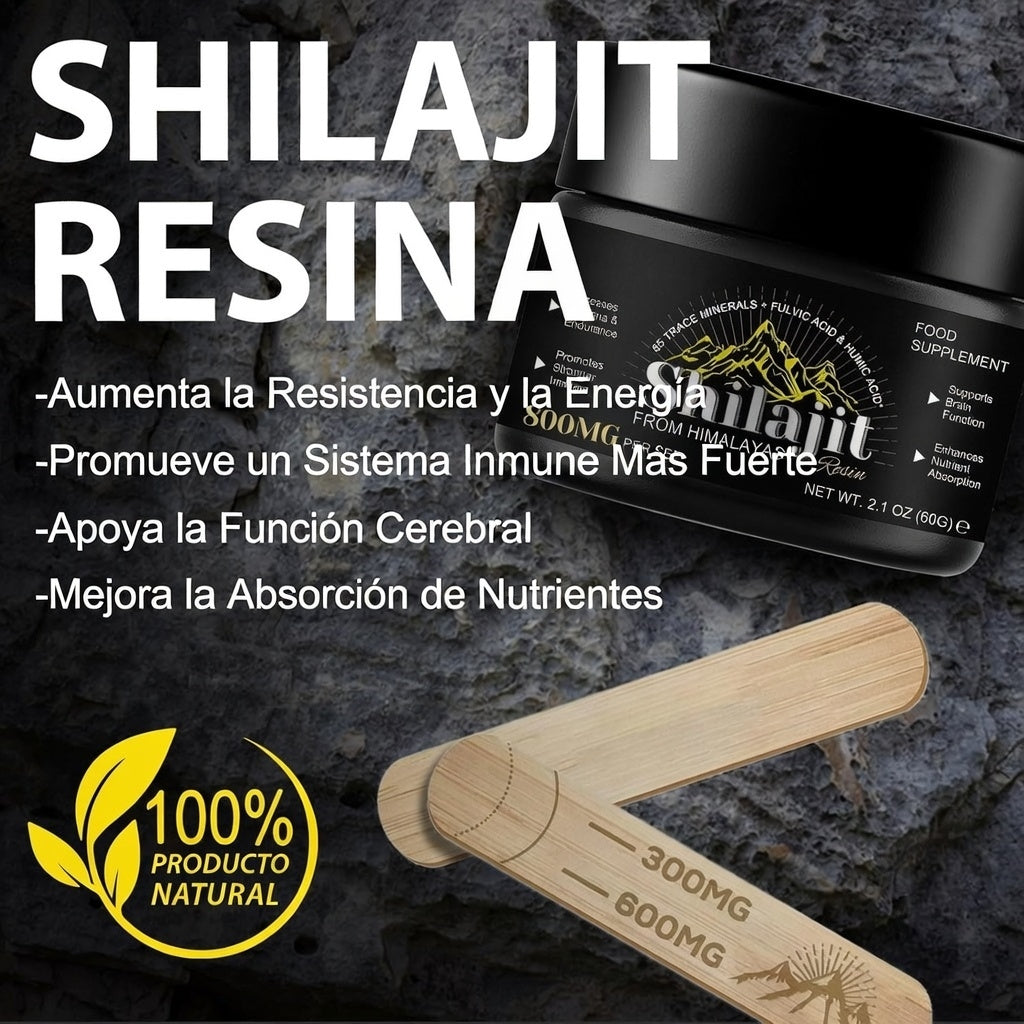 SHILAJIT DEL HIMALAYA EN RESINA 50G