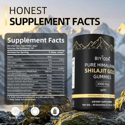 SHILAJIT GOLD GUMMIES